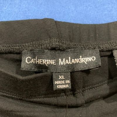 Catherine Malandrino Ladies Black Go-To Leggings THE ANKLE Black size.XL