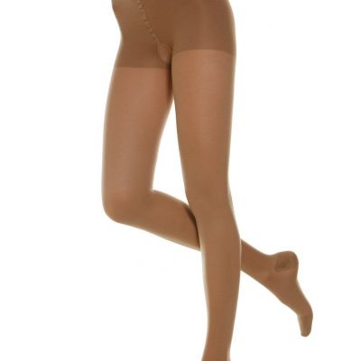 Basic 980 (Beige 4/XL) - firm support tights 20-30 mmHg, 100perc Made in Italy