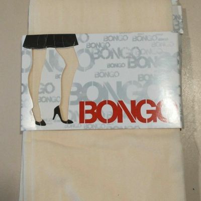 NEW Womens Bongo Beige Nude Fashion Tights Medium