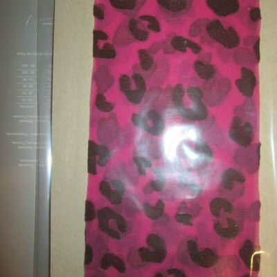 FIORE WILD WEST PATTERNED PANTYHOSE TIGHTS 8 DENIER FUCHSIA / BROWN 3 SIZES