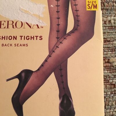 Merona Fashion Tights Back seams   size S/M