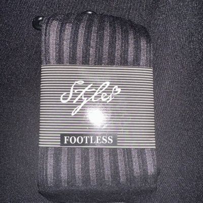 Brand New Styles Footless Black  Tights