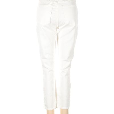 Abercrombie & Fitch Women Ivory Jeggings 4 Petites