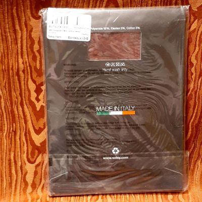 SOFSY THE RITA Burgundy Tights Pantyhose Size 2-S NEW
