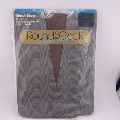 Round the Clock size A Control Top Pantyhose vintage