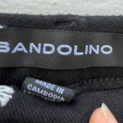 Bandolino Women's Bella Pull on Knit Black Legging NWT Leggings