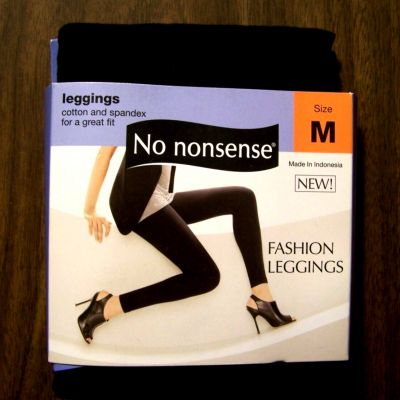 No Nonsense Fashion Leggings Size Medium New