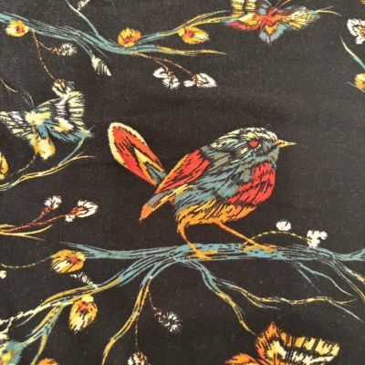 Women’s Leggings Plus Size Bird Print Elastic Waist 12-22