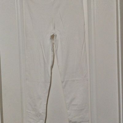 Women's American apparel White tights size Medium