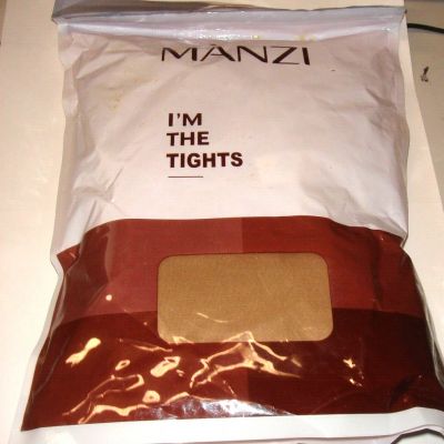 Manzi SunTan Tan I'm The Tights Size S #26108 2 pairs in 1 package New! Small