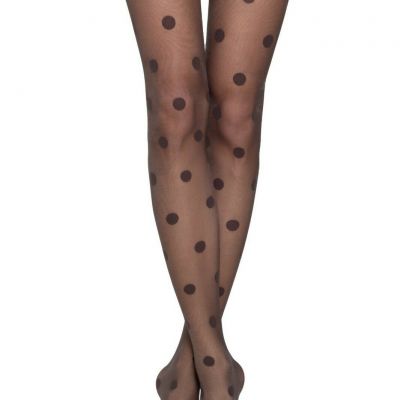 Conte TIGHTS Rondo Large Peas Pattern High-Quality Fantasy 20 DEN Pantyhose