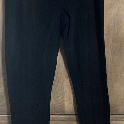 NWOT STYLE &CO MACY’S WOMENS BLACK LEGGINGS W/ SILVER STUDS EMBELLISHMENT SZ S