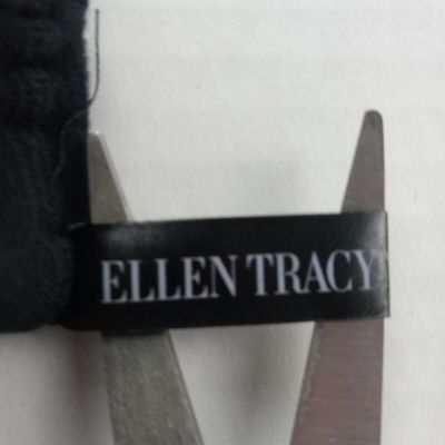 Ellen Tracy Women's Fleeced Footless Tights Size S/M Black 2 Pairs NWOT