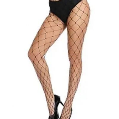 Fishnet Stockings High Waist Tights Pantyhose Fishnets Cosplay Party One Size