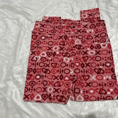 NWOT Women’s Lularoe Tc2 Valentine Pat . (tall & Curvy 2) Sz 20-26