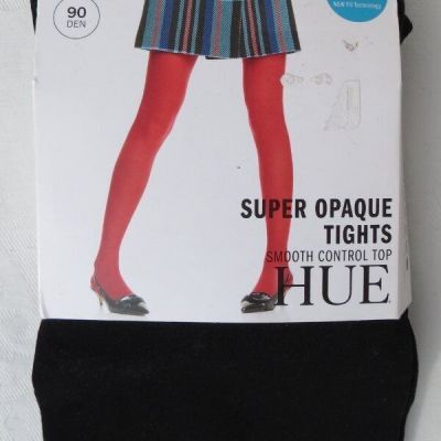 NEW $15 HUE USA Women’s 3 165 – 200 lbs Super Opaque Tights Smooth Control Top