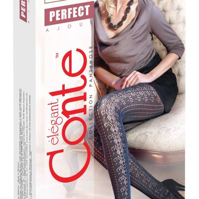 Conte Perfect - Cotton Ajour Openwork Women's Tights (7?-83??)