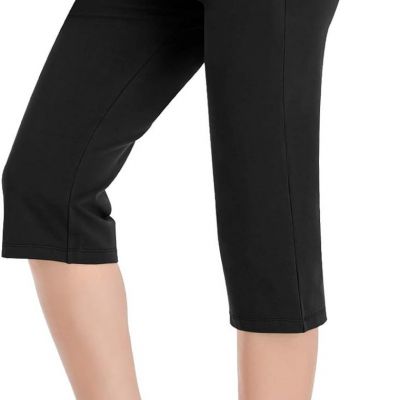 Women'S Yoga Pants with Pockets High Waist Stretch Pants Tummy Control Workout P