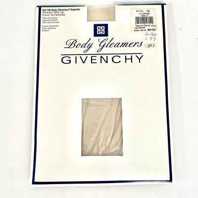 Givenchy PANTYHOSE Hosiery Body Gleamers Superbe LA CRÈME Sheer Sz A Ref 156 NEW