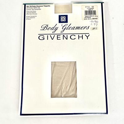 Givenchy PANTYHOSE Hosiery Body Gleamers Superbe LA CRÈME Sheer Sz A Ref 156 NEW