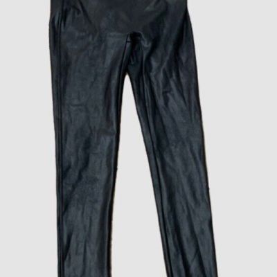 Spanx Size Small Slimming Black Leggings High-Waisted Shapewear