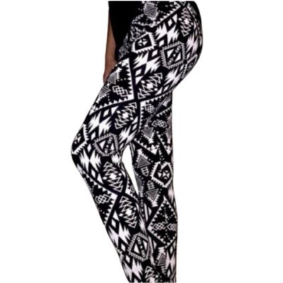 NWT Victoria’s Secret PINK Aztec Geometric Fashion Leggings Medium