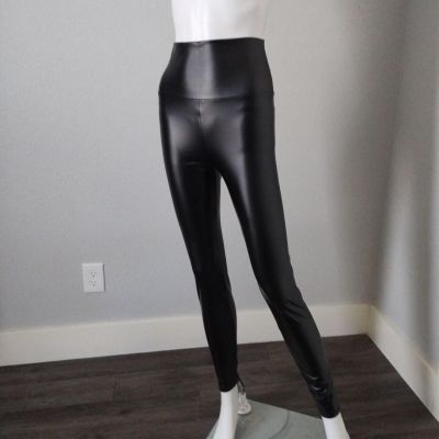 NWOT sexy wet look faux least leggings size XS