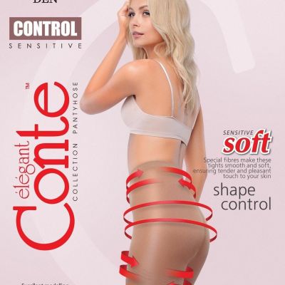 Conte Shaping Control Top Modelling Women's Tights- Control Soft 40 Den(8?-76??)