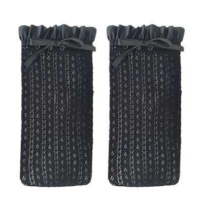 1 Pair Long Socks Mesh Versatile Girls Hollow Lace Knee High Socks Comfortable