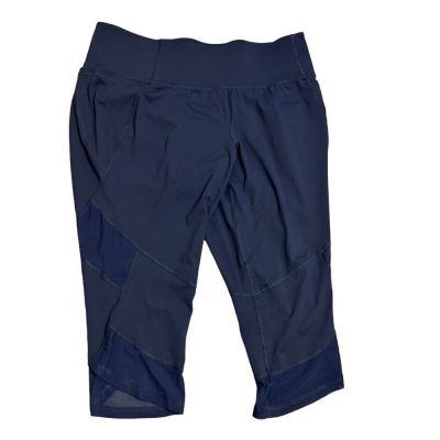 Livi Lane Bryant Women's Size 22/24 Navy Blue Stretch Athletic Active Leggings