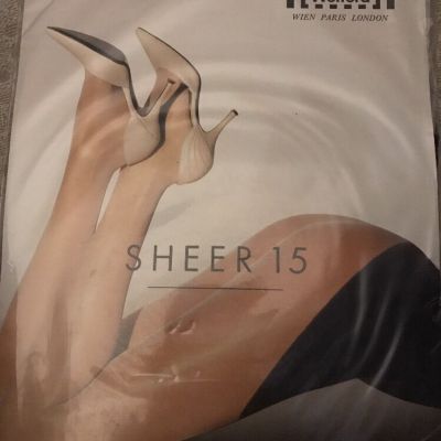 Wolford Sandal 15 Tights Pantyhose Color: Soul Size: Extra Small 18088 - 11