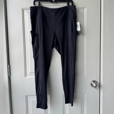 Torrid Active High Rise Black Yoga Leggings Sz 2X Plus NWT Workout Gym Yoga