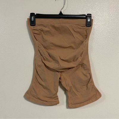 SKIMS Seamless Sculpt Mid Thigh Short  Nude Beige  Plus size 4X/5X