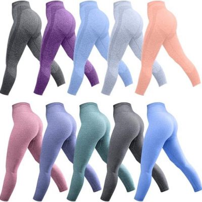GXIN 3 Pieces for Women Seamless Yoga Athletic Pants Workout High Waist Running