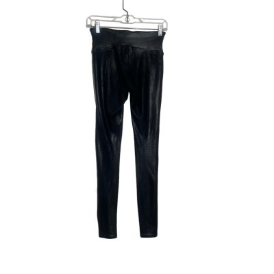 SPANX Small Leather Look Shiny Leggings