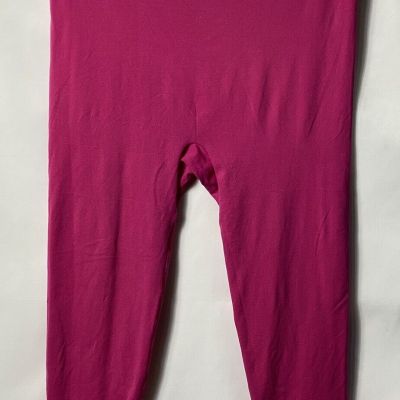 Dots Women Leggings Size 2X Pink