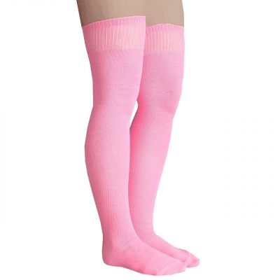 Solid Baby Pink Thigh Highs