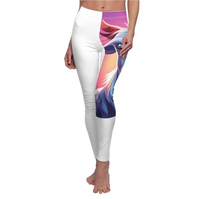 Chic Goat-Accent Leggings: Blend Style and Comfort in Your Fitness Journey