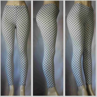 Fashion Diagram Spot Printed Leggings Women's Stretch S-M Size Skinny Pants