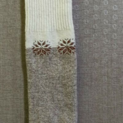 Made in Mongolia socks 100% Wool Over Knee High Tights Socks Natural Thermal NEW