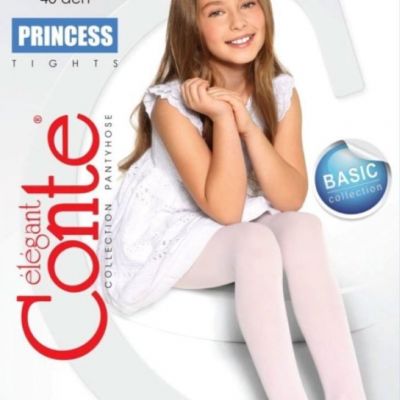 Conte Princess 40 Den - Fantasy Elegant Semi-Opaque Tights For Girls (18?-229??)