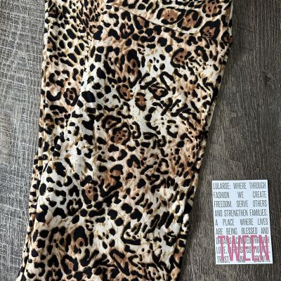 NEW RELEASE Lularoe Leggings Size Tween Beautiful Leopard Cheetah Print New