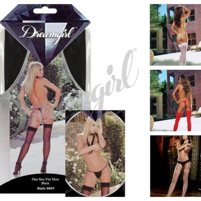SHEER BACK SEAM THIGH HIGH STOCKINGS Size Regular