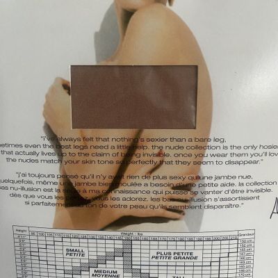 Vintage Donna Karan The Nudes Pantyhose Control Top Color B2 Sz Small