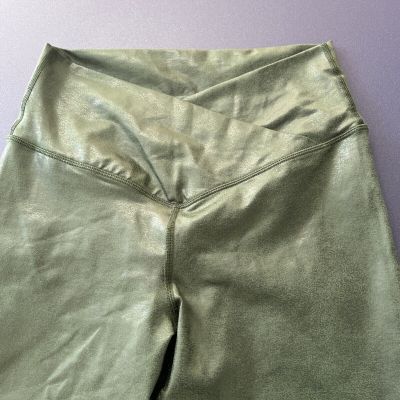 Offline By Aerie Womens Hi Rise Printed Shiny Leggings