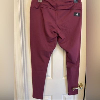 Adidas NWT Holiday Burgundy Graphic Athletic Tights size 2x