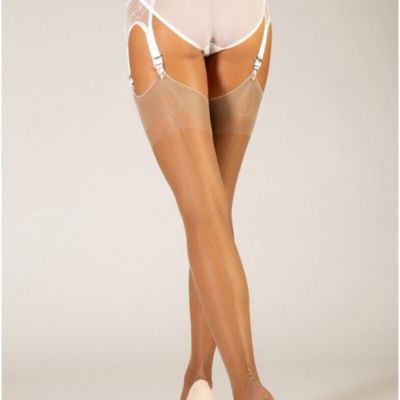 CERVIN Tentation RHT 15 dn stockings, Sizes 3 4 and 5, Nude color, New